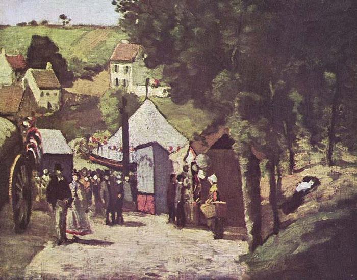 Paul Cezanne Eremitage, Pontoise oil painting image